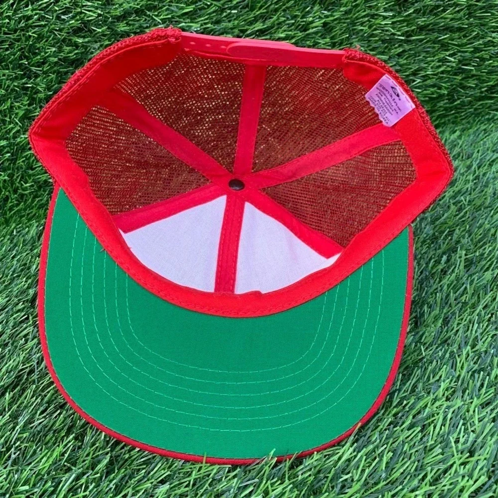 Tonkin Peterbilt Trucks of Wisconsin Madison‎ Cap Trucker Hat Mesh Red Patch